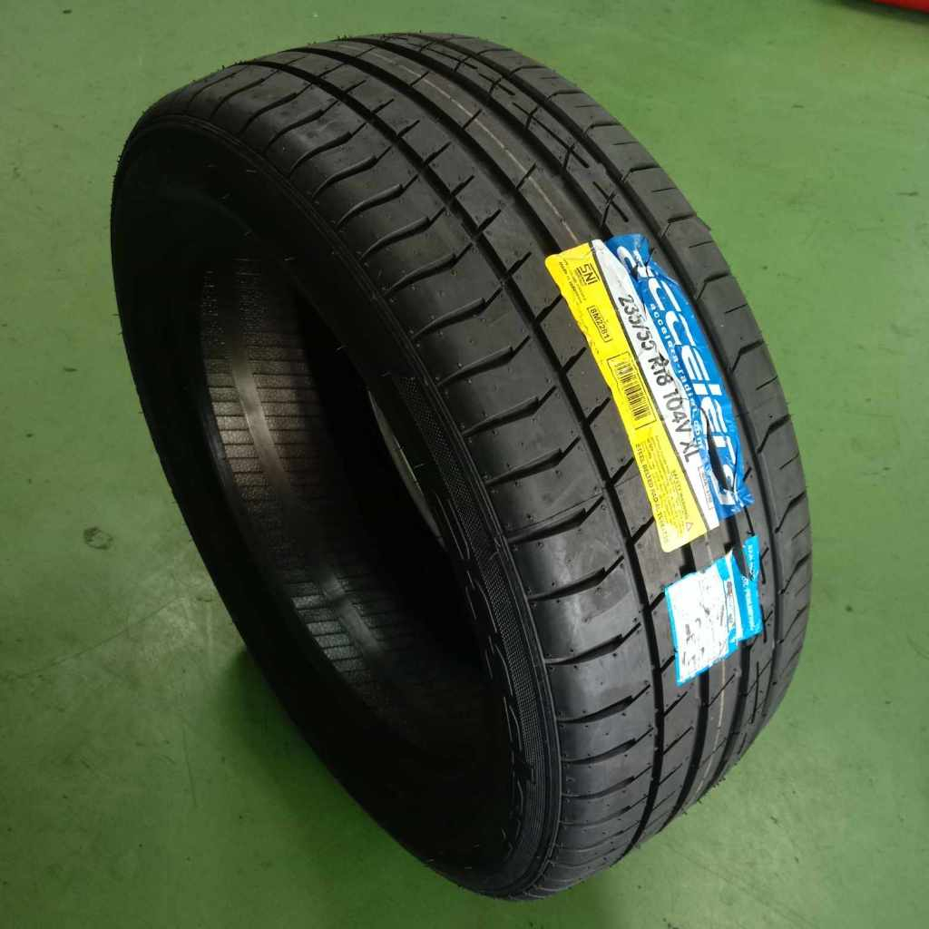 Ban mobil R18 ukuran 235 55 r18 merek accelera ban mobil harian