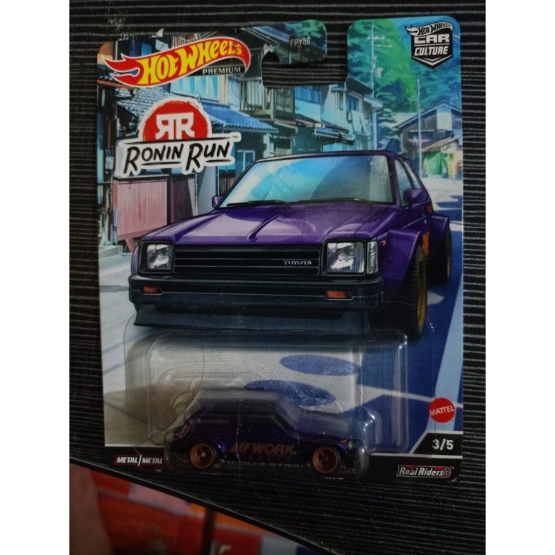 Hotwheels Premium Japan Card Toyota Starlet