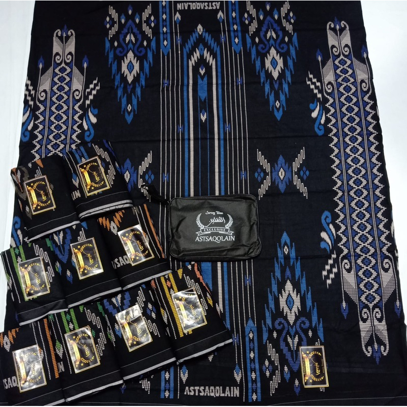 SARUNG GOYOR ASAQOLAIN/MOTIP KETJUBUNG,BAHAN RAYON PREMIUM