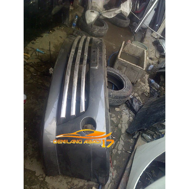 bumper bemper set ram tengah nissan serena c24 original second