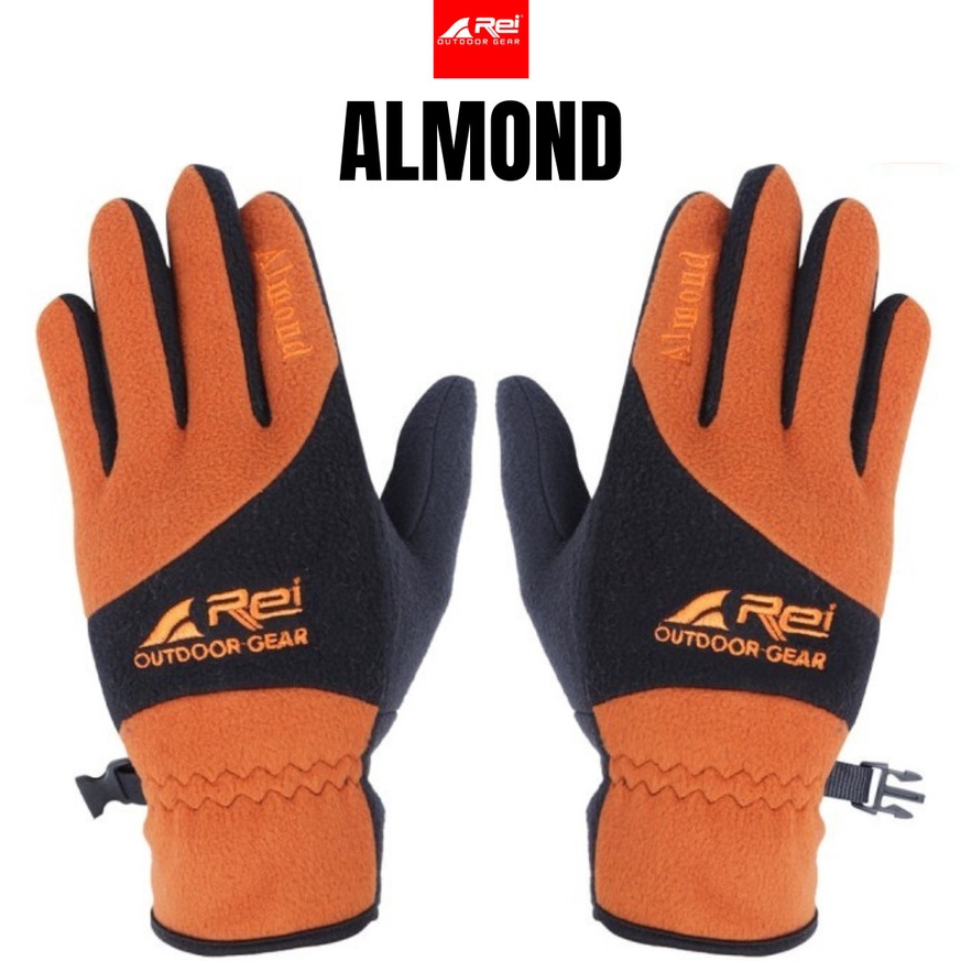 Terlaku Rei Sarung Tangan Pria Polar Almond Arei Outdoorgear Glove MZY