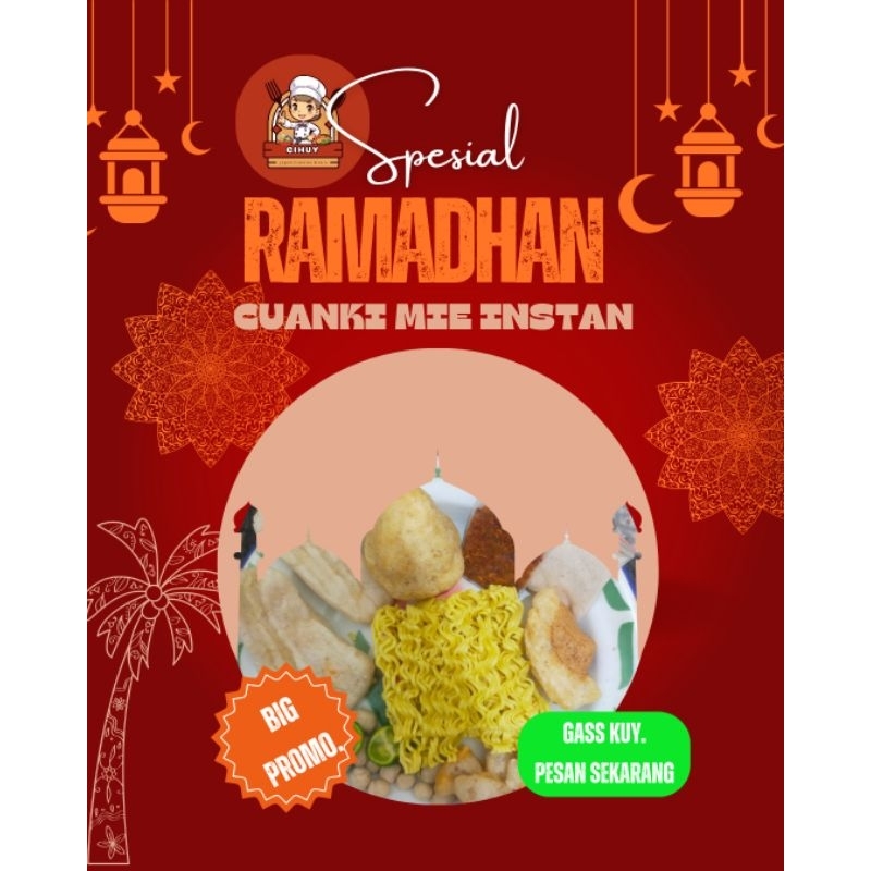 Cuanki mie pedas kuah Instan/ Cuanki Instan dan mie/Cuanki Mie Cihuy