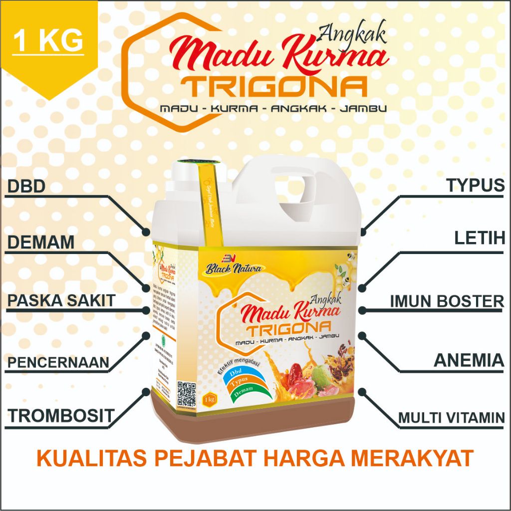 

Promo Madu Kurma Angkak 1kg Mengatasi Demam, DBD, Typus, Anemia, Nutrisi Ibu hamil, Trombosit