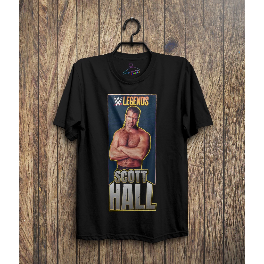 WW083 KAOS WWE KAOS DISTRO PREMIUM T-SHIRT WWE LEGENDS SCOTT HALL