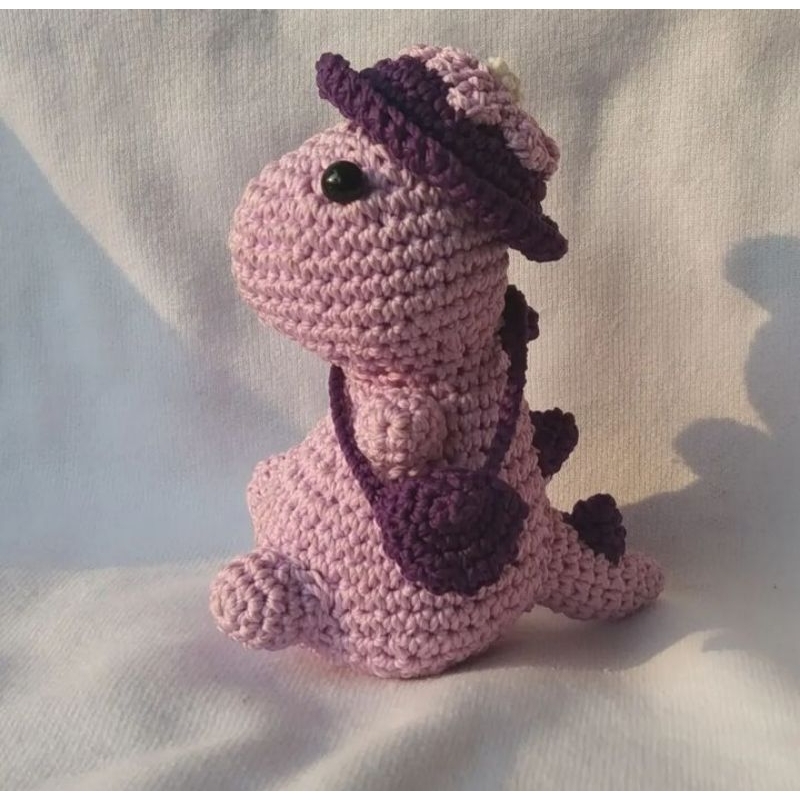 Rajut amigurumi  Boneka Dinosaurus