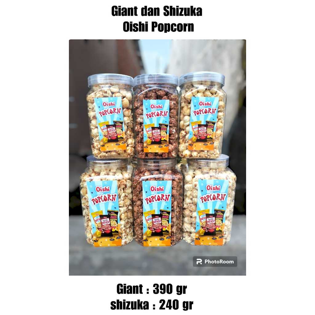 

Toples Popcorn Oishi Jagung Berondong