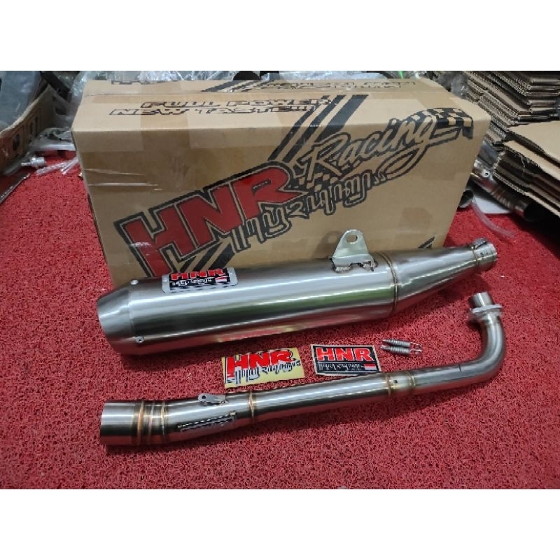 Knalpot Standar Racing Supra X 125 Fi Revo fit Fi Wave 125 Karisma 125 Kirana Supra Grand Shogun Bah