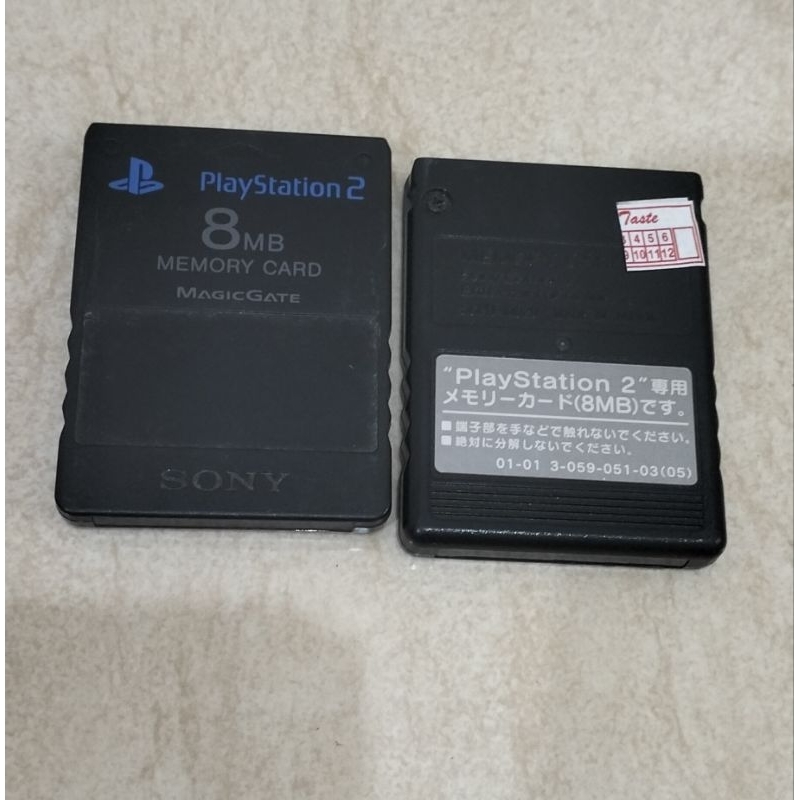 MC ps2 8mb original japan