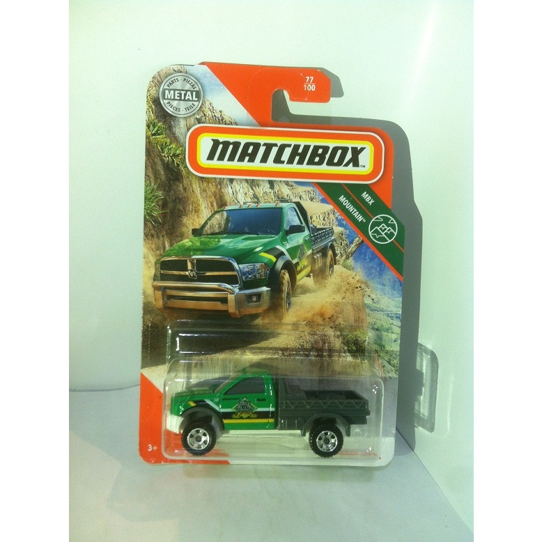 Matchbox. 2020 MBX Mountain - 77. 2016 Ram Flatbed Work Truck by MATTEL