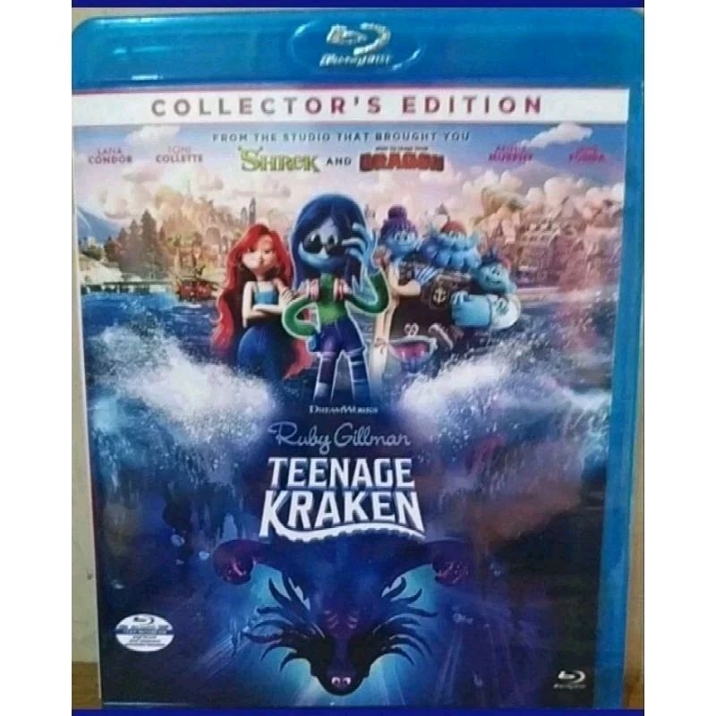 kaset DVD blue Ray TEENAGE KRAKEN