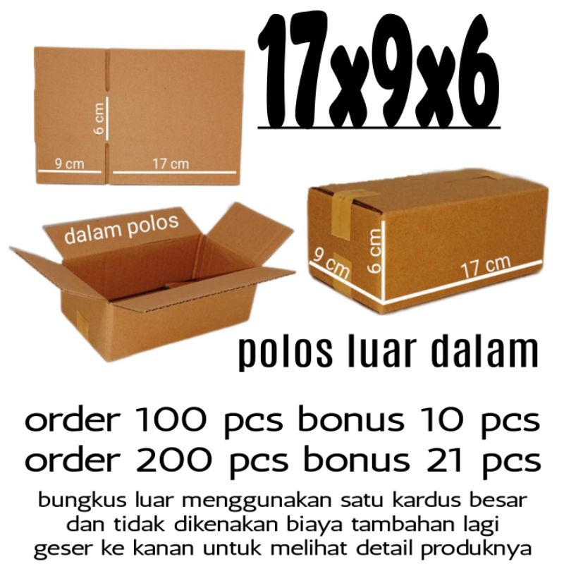 

Kardus Packing 17x9x6