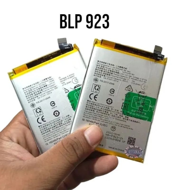 Baterai Batre Batu Battery Oppo A57 4G 2022 BLP923 Original Copotan