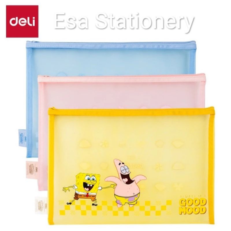 

Deli X Spongebob SquarePants Zip Bag