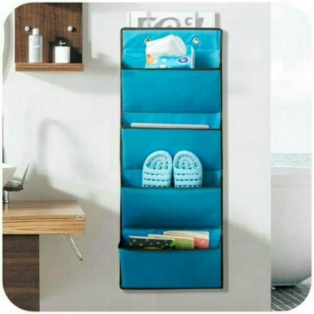 Rak Majalah koran buku Storage Rack  Magazine Organizer File Rak Gantung