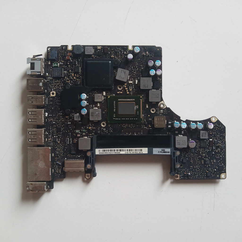 Logicboard Macbook Pro 13 2011 Core i5 2.4 Mainboard A1278 MATI untuk Part Kanibalan Servis