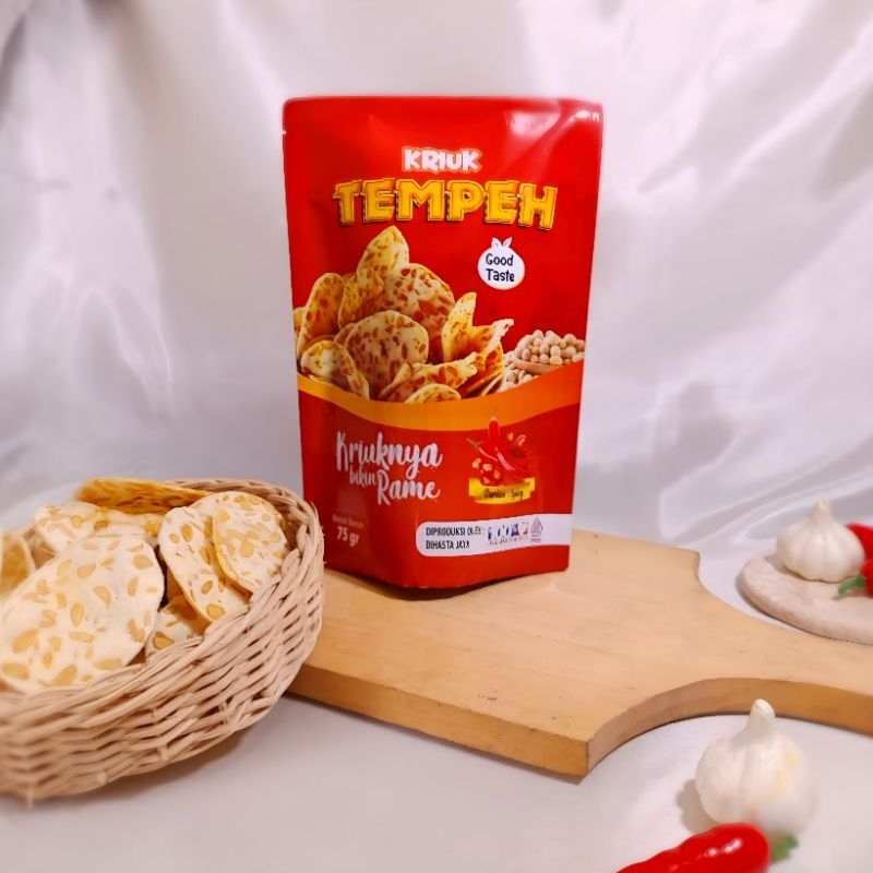 

Dihastafood Cemilan KeripikTempe Kemasan Premium Rasa Spicy Enak Gurih