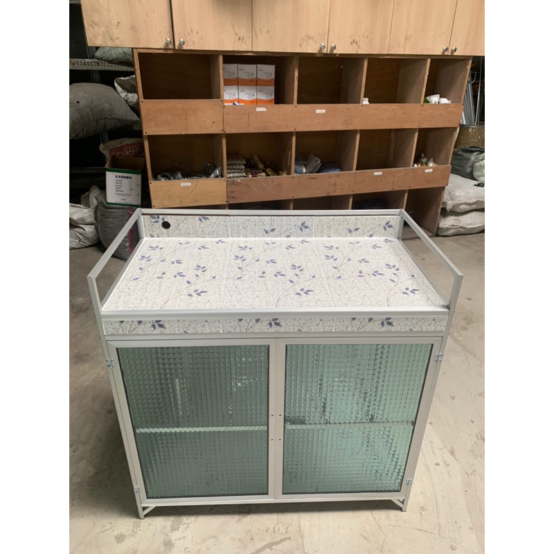 Meja Kompor Minimalis Almunium