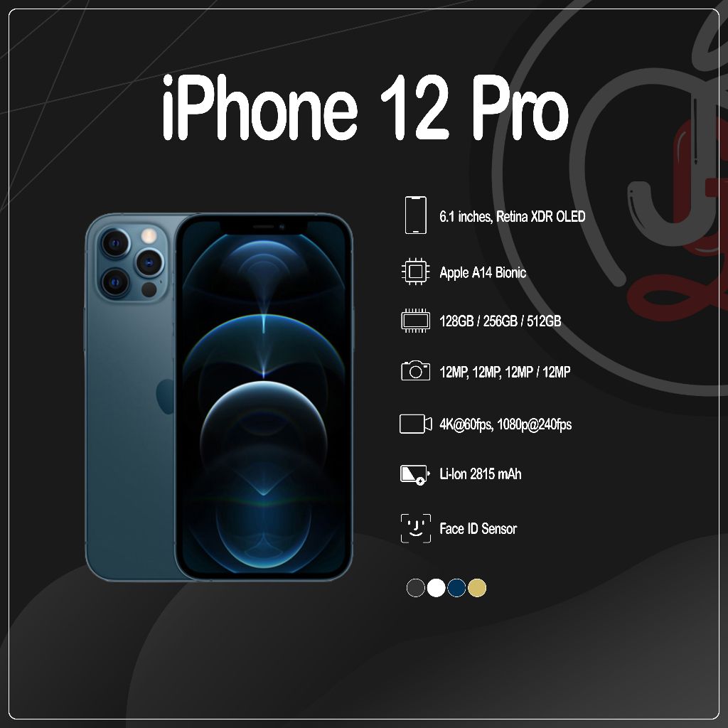 Apple iPhone 12 Pro Second 128GB/256GB/512GB