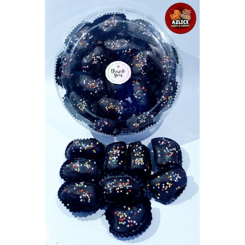 

KUE KURMA COKELAT TANPA ISI KEMASAN TOPLES 500 GRAM