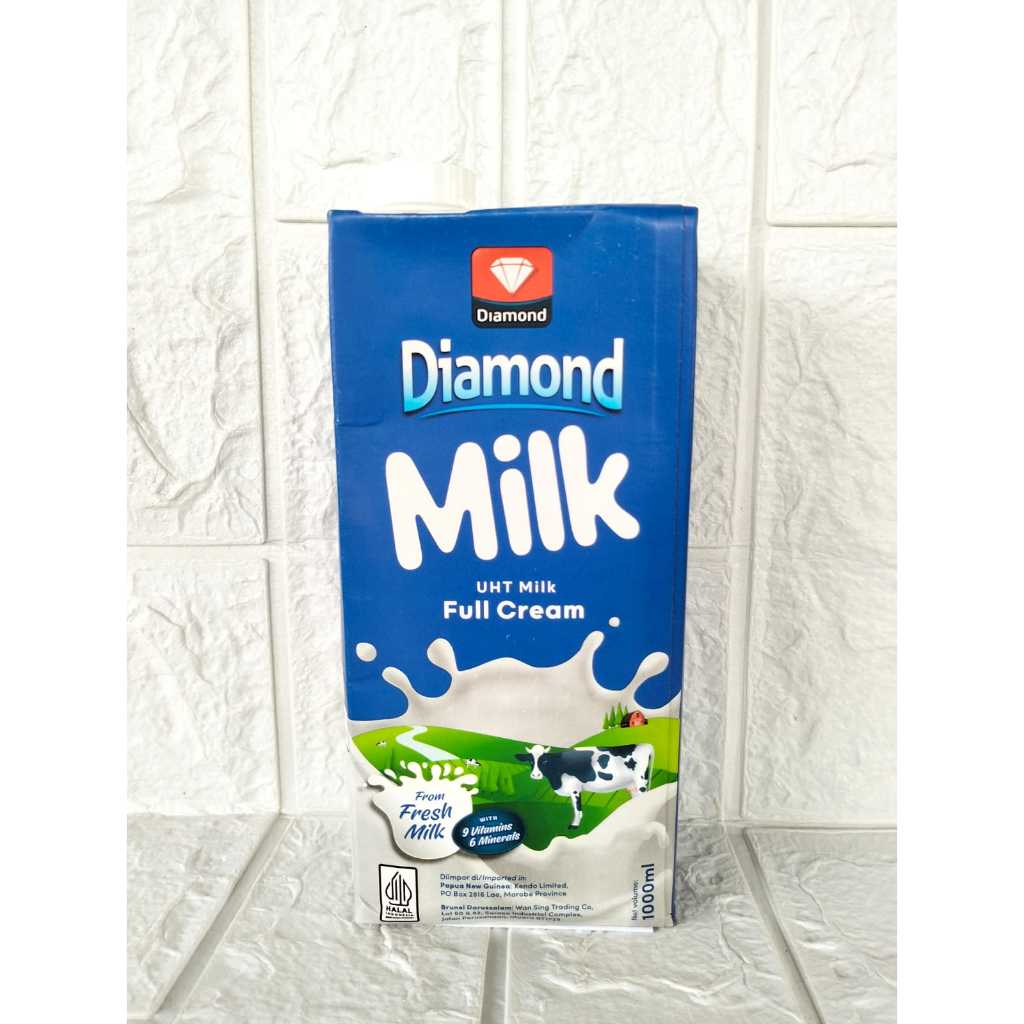 

Susu UHT Diamond UHT Full Cream 1L Free Bubbel Wrap dan Dus Tebal
