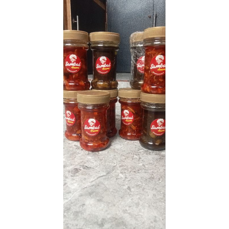 

Sambal botol Arumi Sambal merah