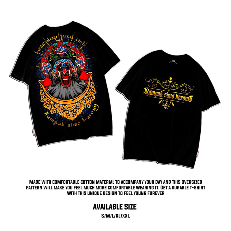 Kaos Jaranan Distro Budoyo Jawi Barongan