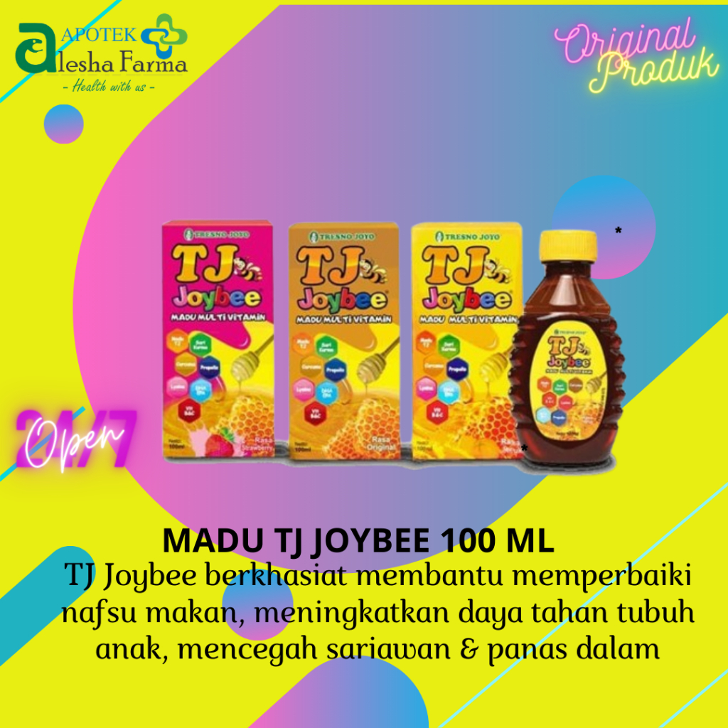 

❤Alesha❤ Madu Tj Joybee 100 ml | Madu Anak