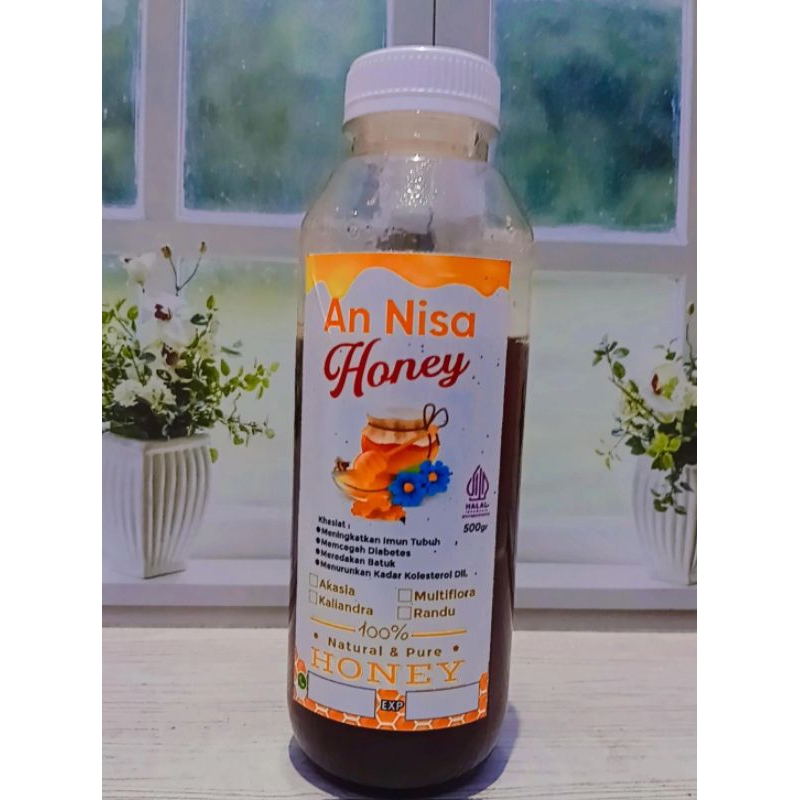 

An Nisa Honey || Madu Lebah Hutan Akasia isi 500gr