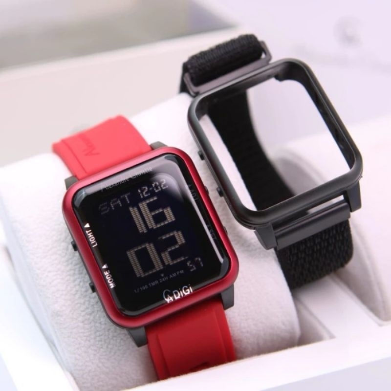 ALEXANDRE CHRISTIE 9344 AC 9344 RED DIGITAL FREE TALI KANVAS/CASE WANITA ORIGINAL