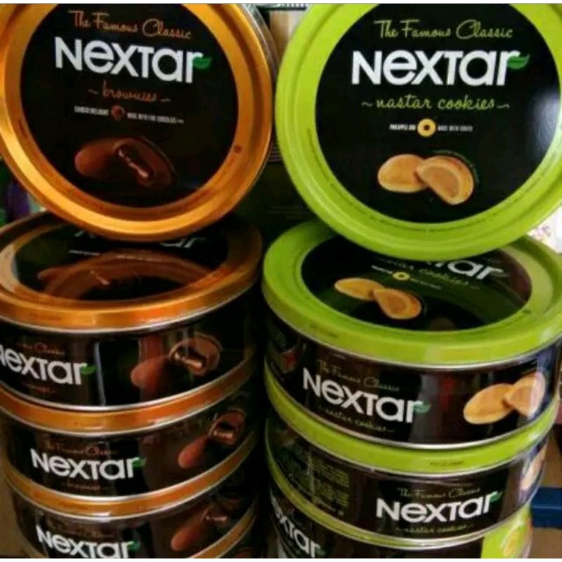 

NEXTAR Cookies 160 gr nextar nanas nextar brownies nextar coklat kue lebaran murah kue kaleng kue nastar