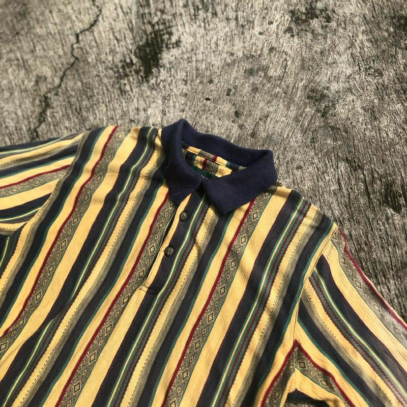 polo rajut vintage TUNDRA CANADA (mirip coogi)