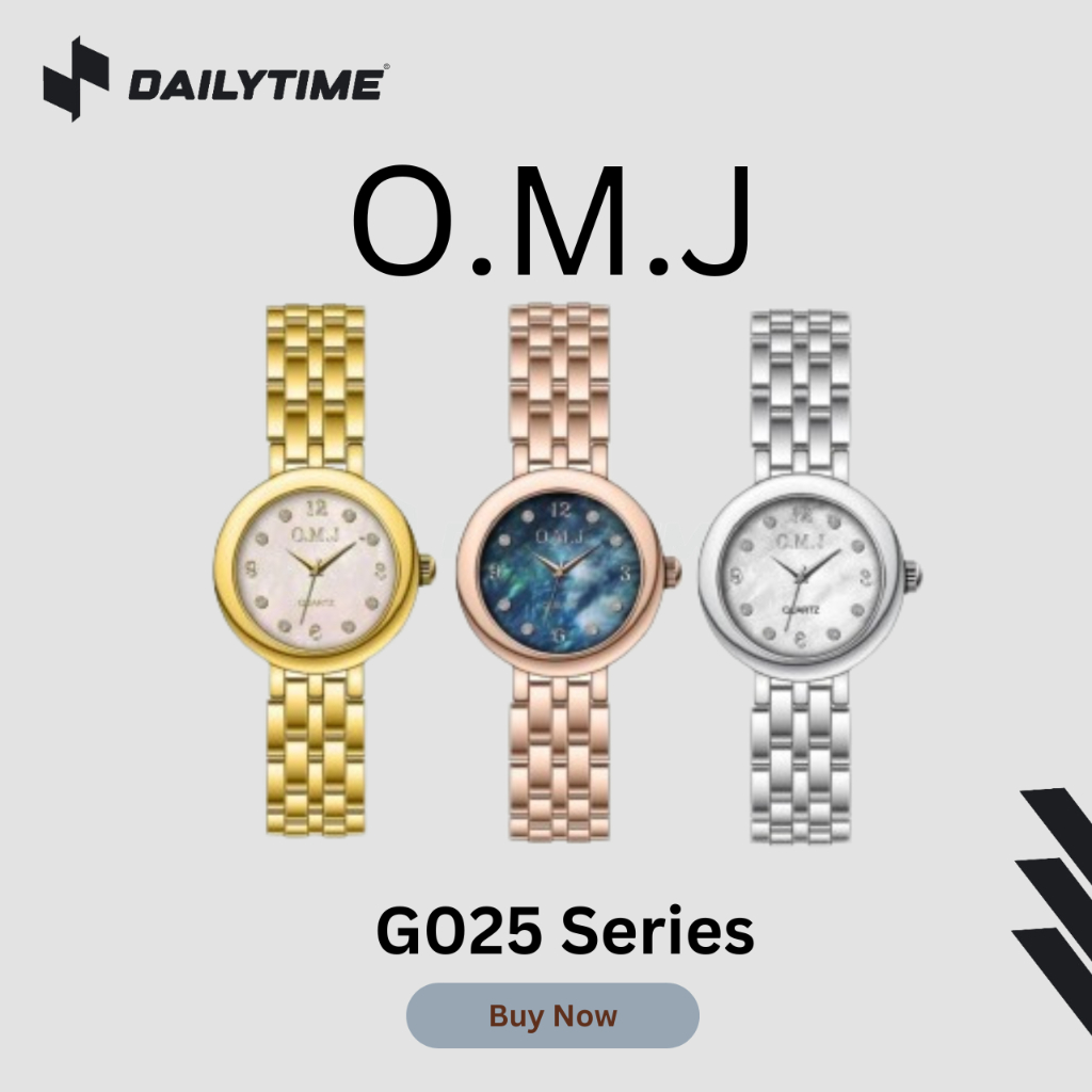 [ PROMO ] OMJ Jam Tangan Wanita Analog Watch Fashion Original G025 Series