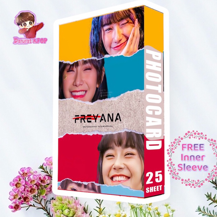 44 sale photocard JKT48 versi freya oshi 1 set isi 25 pcs free inner sleeve