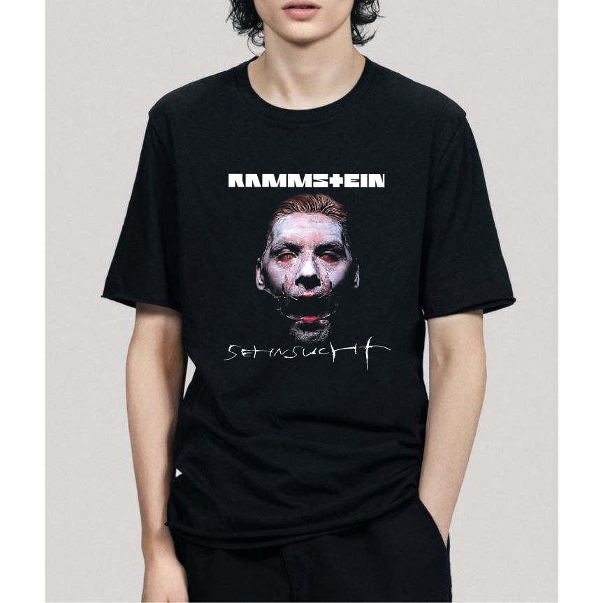 KAOS/BAJU BAND RAMMSTEIN Cotton Combed 30 S