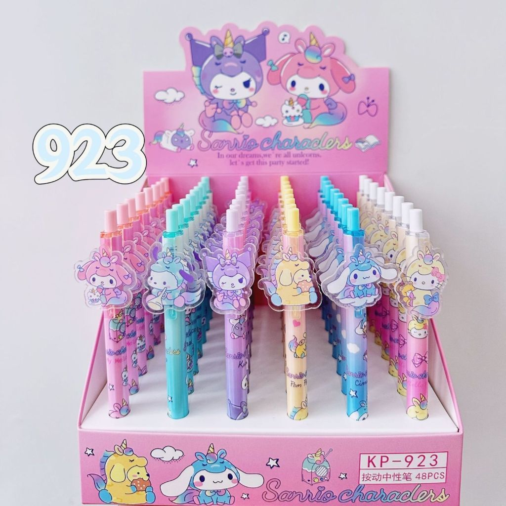 

Pulpen Mekanik Lucu Karakter Sanrio & Eggy Party / Bolpoin Mekanik Motif Sanrio Kuromi CInnamoroll My Melody