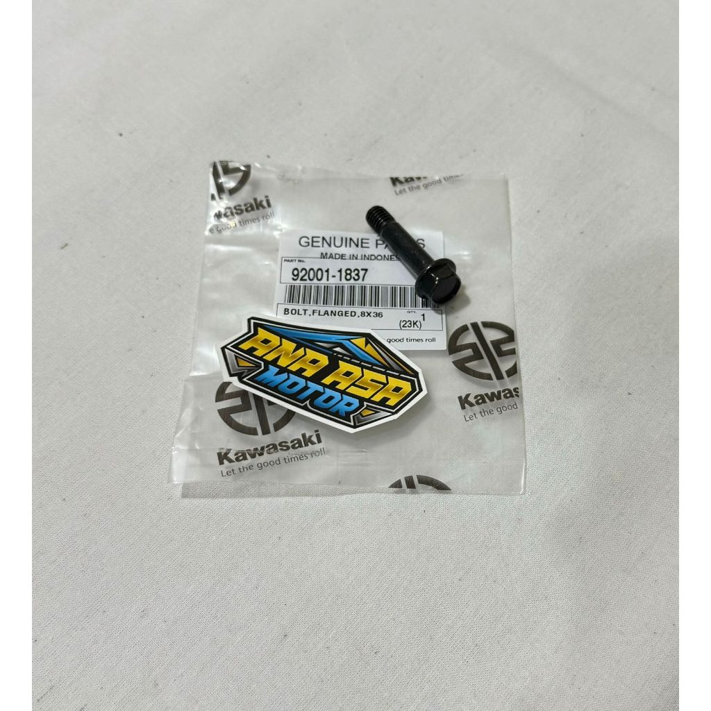 Baut Bracket Breket Dudukan kaliper Depan Kawasaki Ninja RR R SS Original - 92001-1837