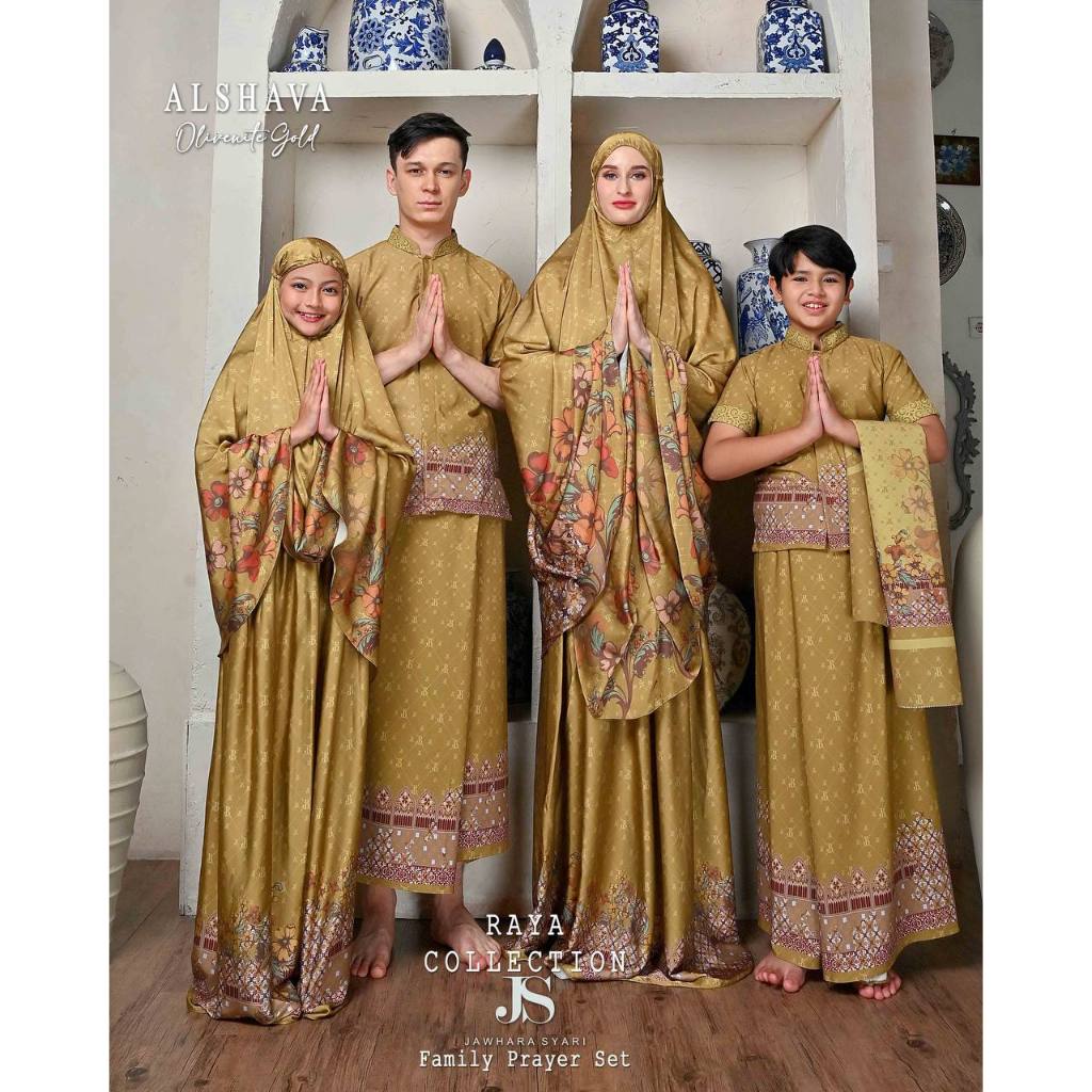Alshava Series Raya Collection Family Prayer Set | by Jawhara Syari