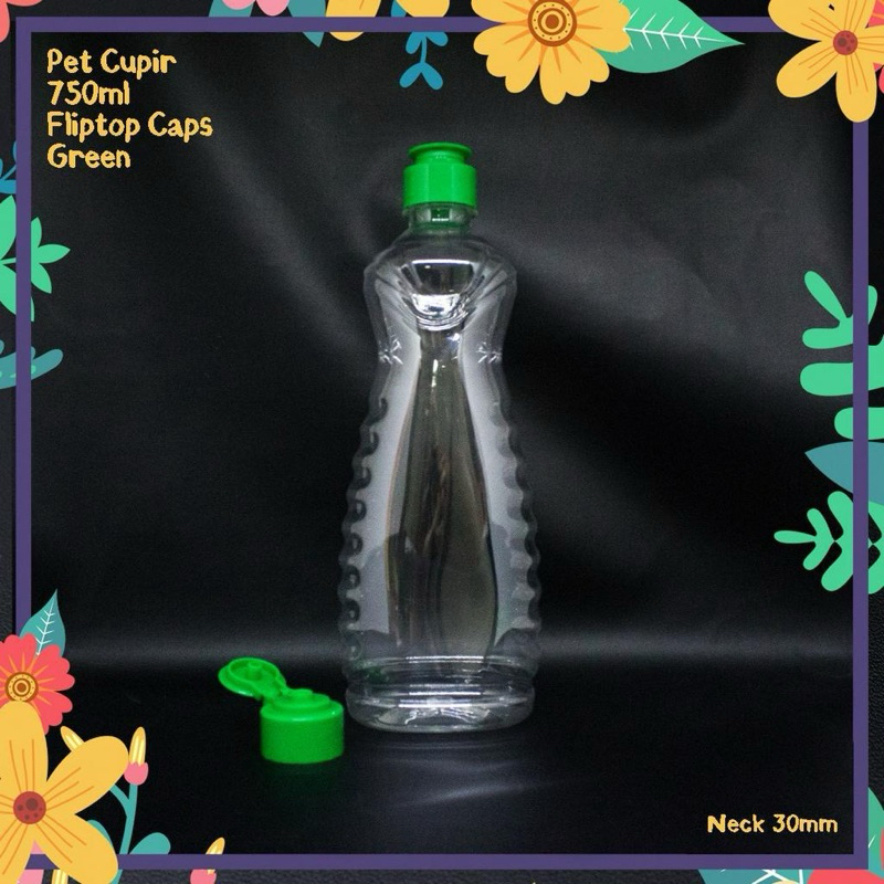 CUPIR 750 FLIPTOP HIJAU BOTOL CUCI PIRING CUPIR SUNLIGHT MAMA LEMON WADAH SABUN CUCI PIRING