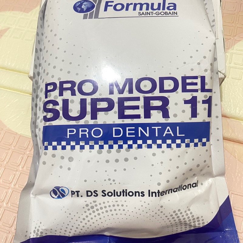 Dental Gips stone biru tipe 2 pro dental model super 11 pro