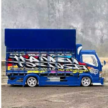 PROMO MURAH MINIATUR TRUK OLENG TERPAL KOTAK BONUS TERPAL SEGITIGA  MINIATUR TRUK OLENG FULL VARIASI