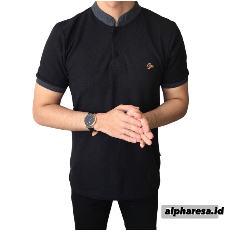 Kaos Polo Kerah Sanghai Pria Dewasa Kaos Kerah Sanghai Baju Polo Varian Warna Pria