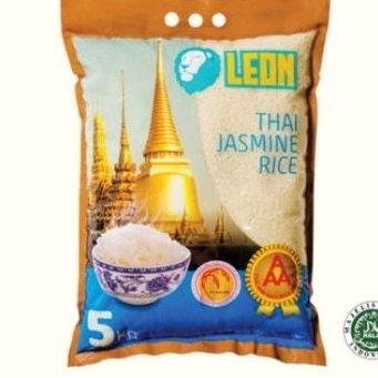 

Beras Jasmine Thai Premium Leon Biru 5kg