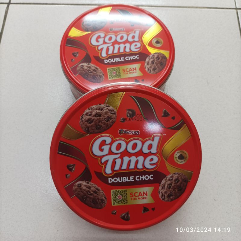 

Good Time Double Choc Kaleng 149g