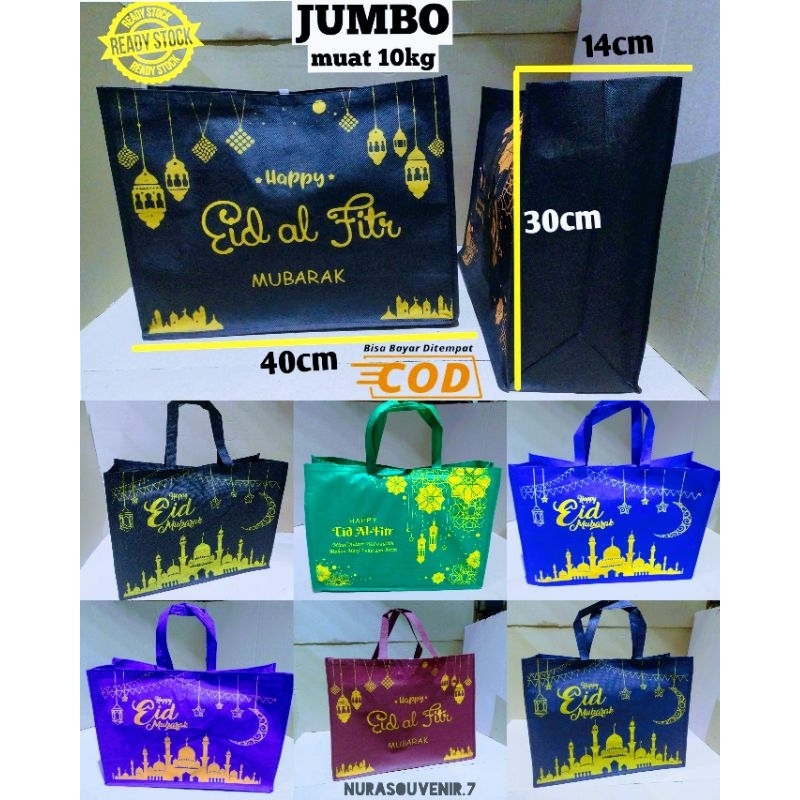 

Tas Lebaran Idul Fitri Hampers Goodie Bag Bingkisan Parcel Hari Raya Ukuran Jumbo