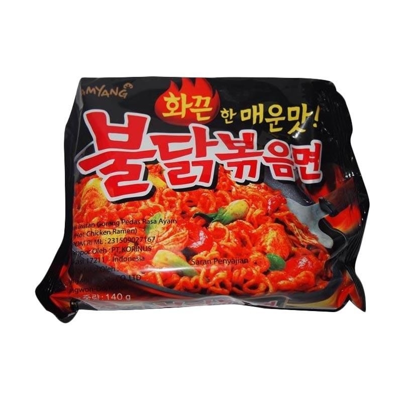 

Samyang mie instan chicken flavour hot spicy 140 gr