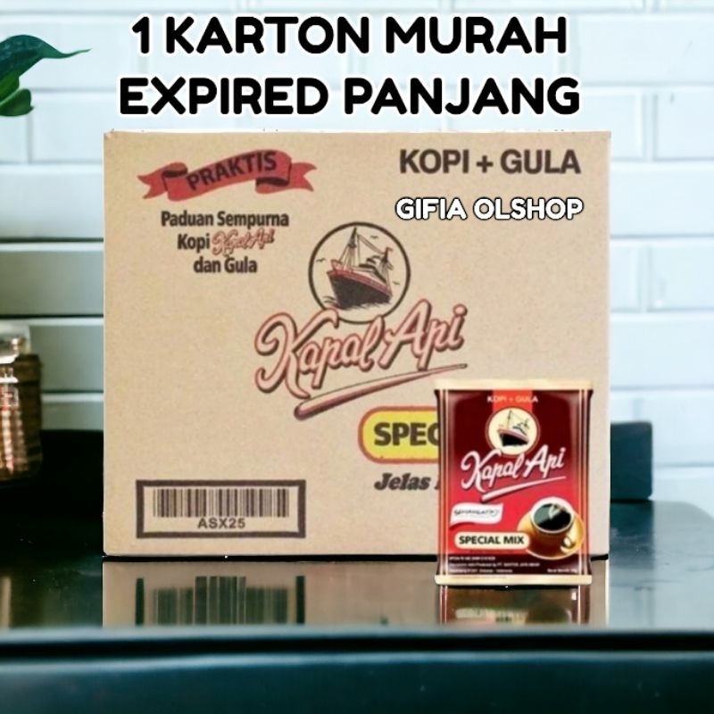 

KOPI KAPAL API SPECIAL MIX 1 KARTON GRATIS ONGKIR