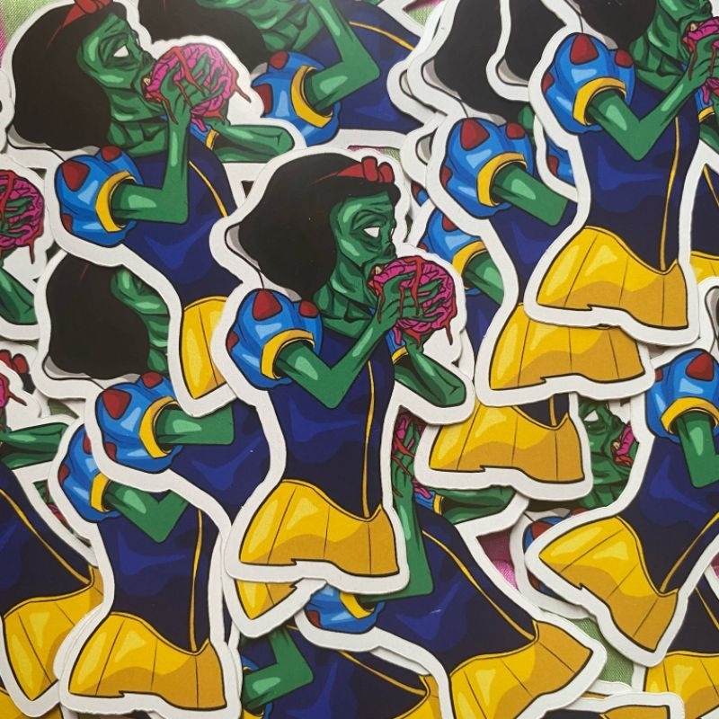 

Snow White but Jombieee Sticker - Diecut