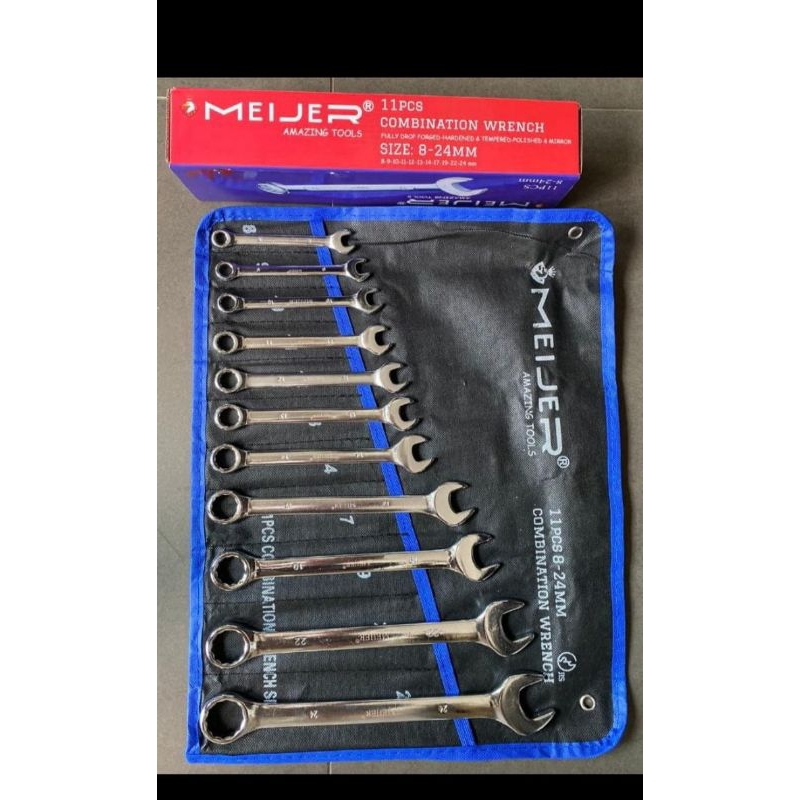 KUNCI RING PAS SET 11pCS    [ meijer ]