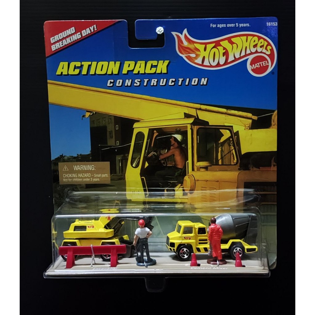 Hot Wheels Action Pack Construction