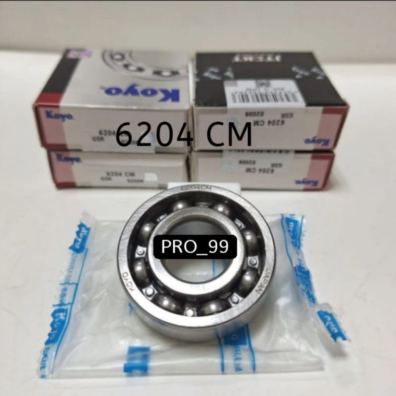 BEARING 6204 CM KOYO ASLI KOYO